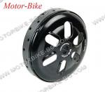 МАХОВИК ЗА СЪЕДИНИТЕЛ ЗА СКУТЕР 2T 50/90 - КИУЕЙ, СИМ, ЦПИ, ЯМАХА 90 - Ф112мм TUNING (ВЕНТИЛИРАН)-2